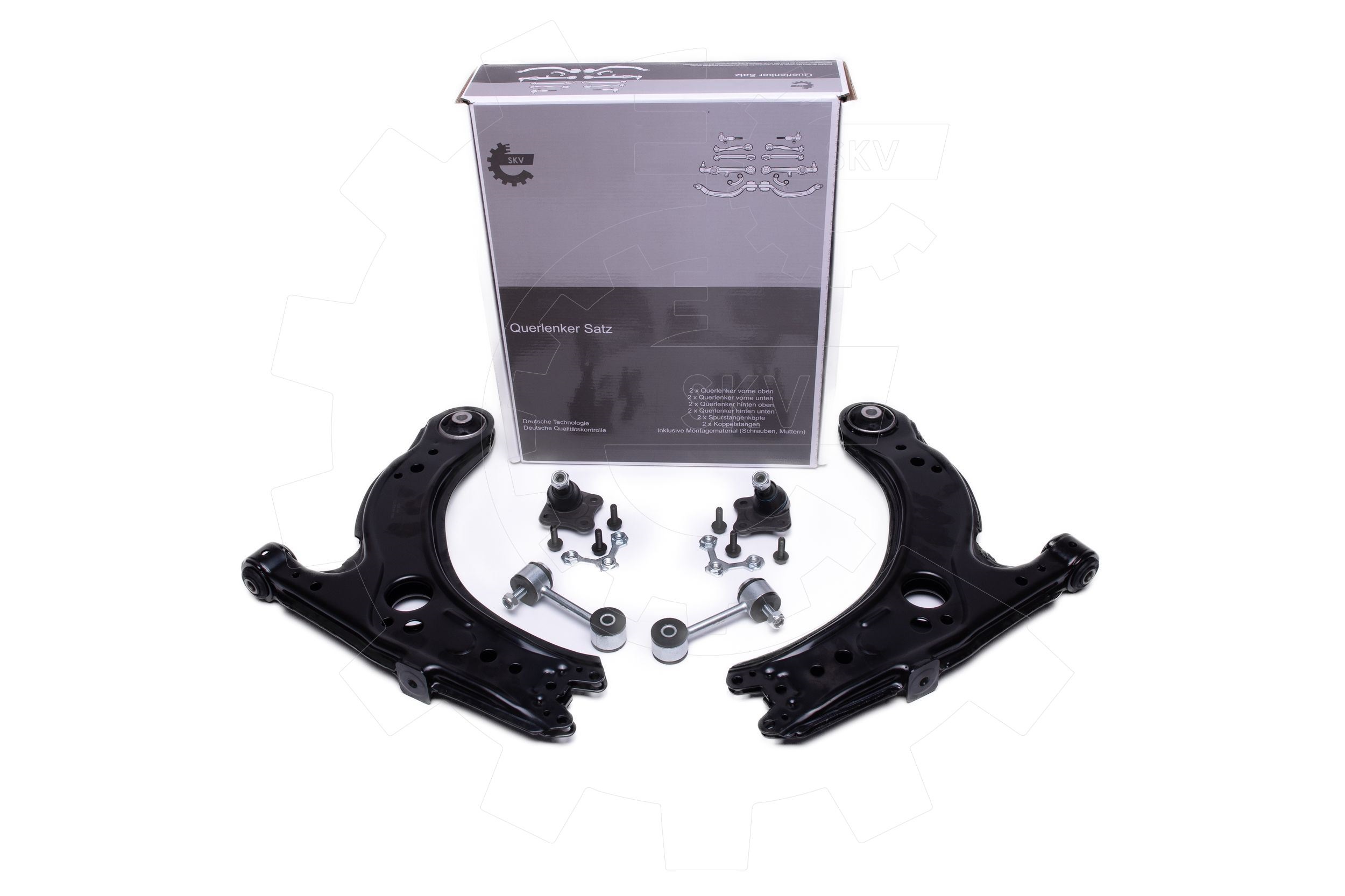 Πληρες σετ εμπροσθιων ψαλιδιων ESEN GOLF IV AUDI A3 OCTAVIA 4 LEON 1J0407151CS